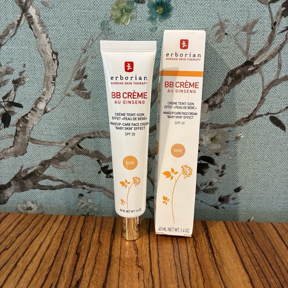 Erborian BB Crème Au Ginseng Doré SPF Face Cream Baby Skin Effect 40ml/1.4oz